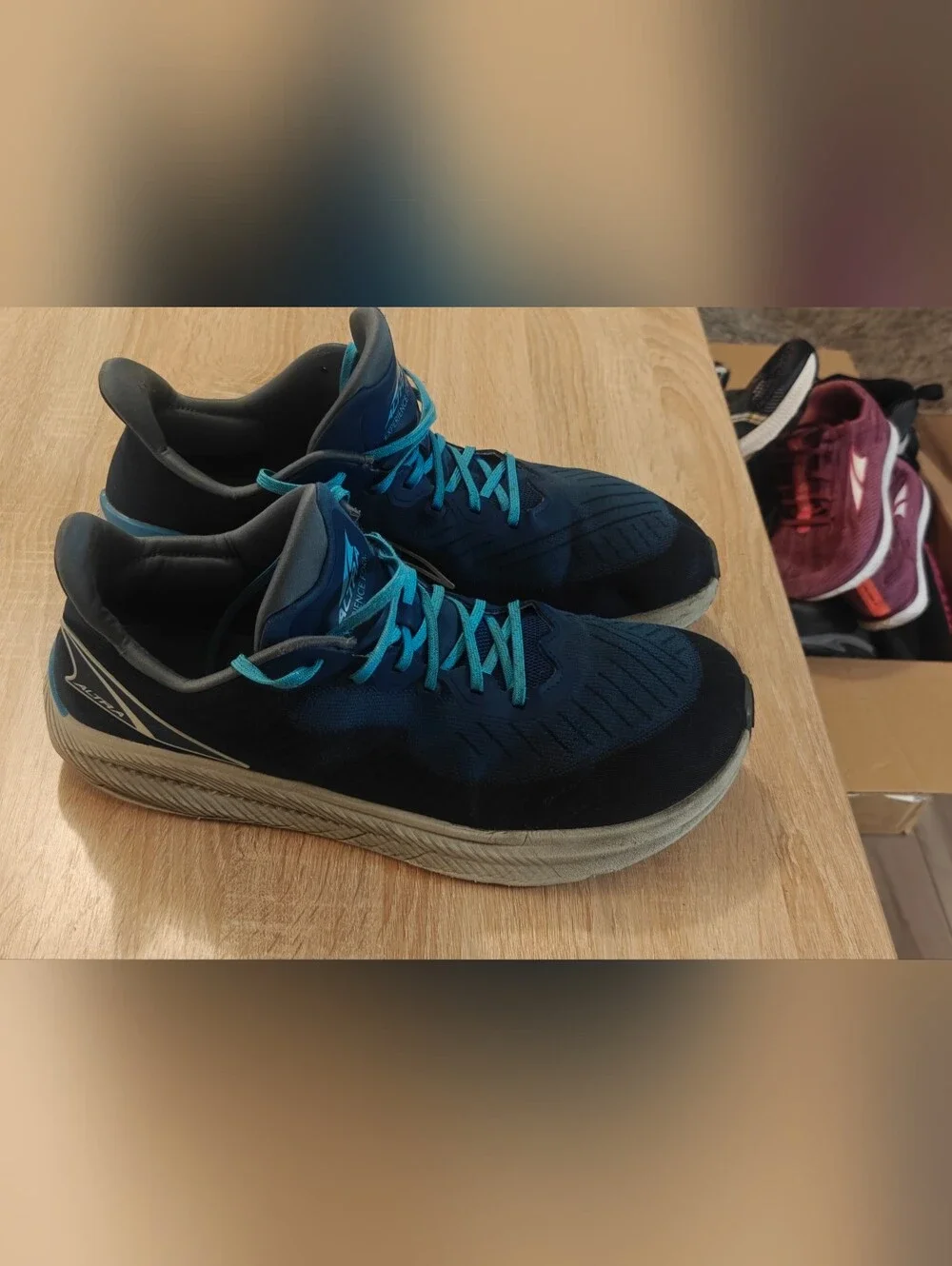 Altra Experience Form Men’s Size 15 Blue Running Shoes Support Cushioned Trainer